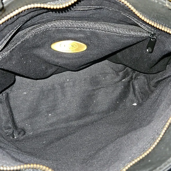 Tannery West Soft Black Leather Bag - Picture 11 of 12